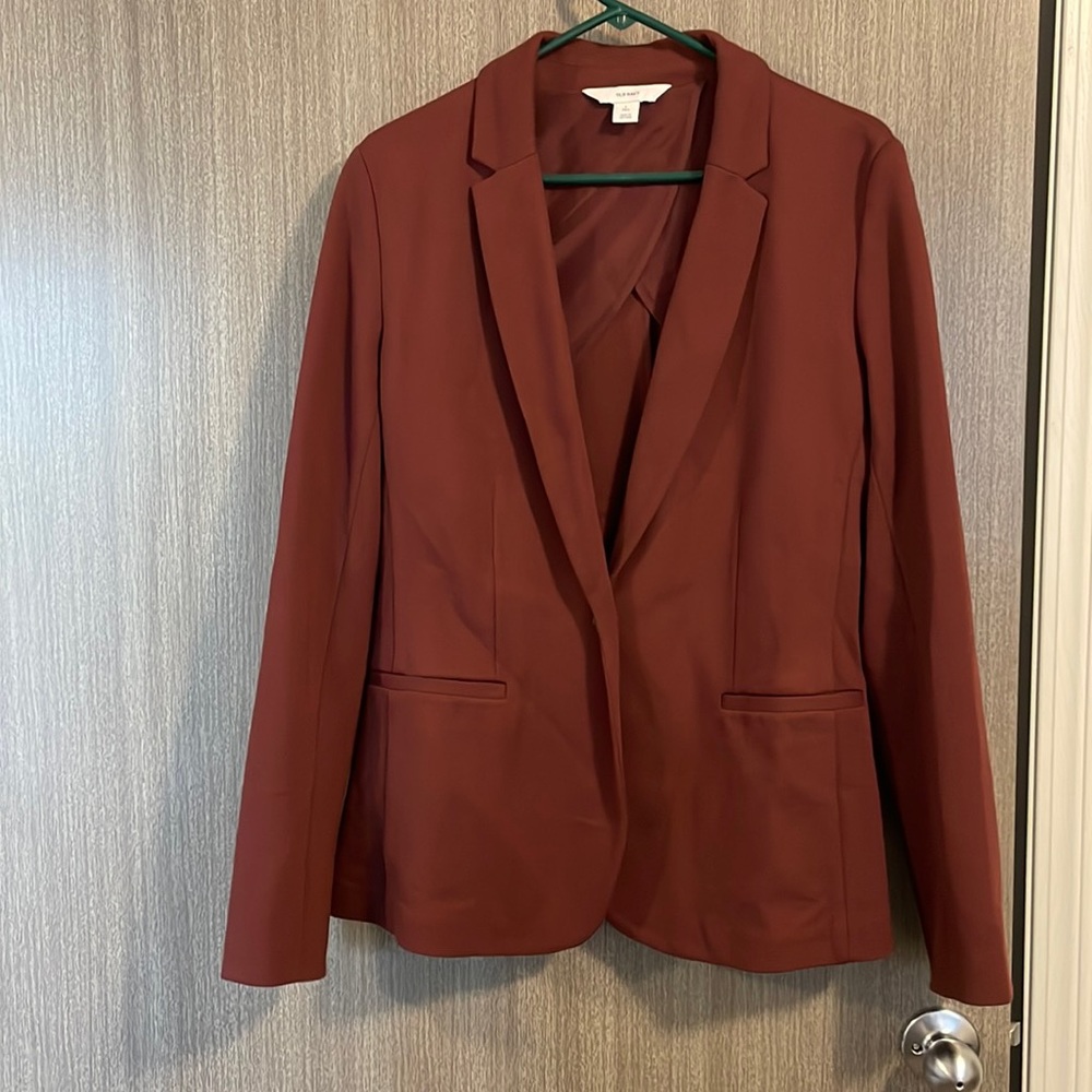 Red Old Navy Blazer